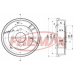 BD-0349 FREMAX Тормозной барабан