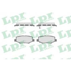 05P1555 LPR Комплект тормозных колодок, дисковый тормоз