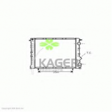 31-2965 KAGER Радиатор, охлаждение двигателя