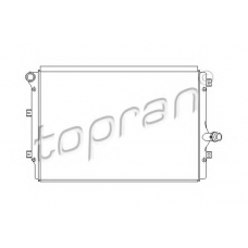 112 324 TOPRAN Радиатор, охлаждение двигателя