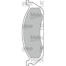 598442 VALEO Комплект тормозных колодок, дисковый тормоз
