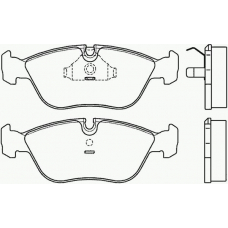MDB1614 MINTEX Комплект тормозных колодок, дисковый тормоз