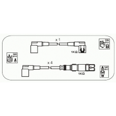 M5 JANMOR Комплект проводов зажигания