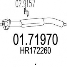 01.71970 MTS Труба выхлопного газа