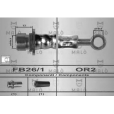 80339 Malo Тормозной шланг