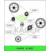 27-5021 KAGER Комплект ремня грм