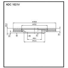 ADC 1021V Allied Nippon Гидравлические цилиндры