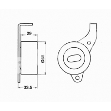 ITB-6244 IPS Parts Устройство для натяжения ремня, ремень грм