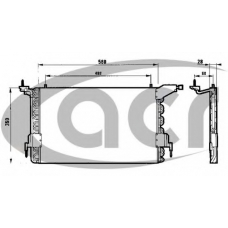 300005 ACR Конденсатор, кондиционер
