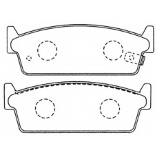 FP0479 FIT Комплект тормозных колодок, дисковый тормоз