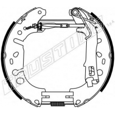 6388 TRUSTING Комплект тормозных колодок