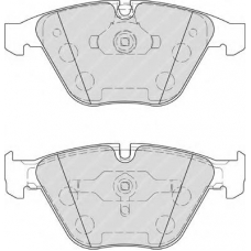 FDB4221 FERODO Комплект тормозных колодок, дисковый тормоз