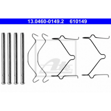 13.0460-0149.2 ATE Комплектующие, колодки дискового тормоза