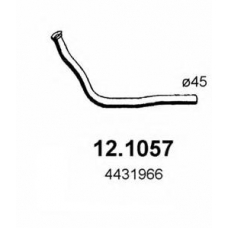 12.1057 ASSO Труба выхлопного газа