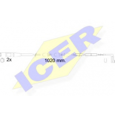610555 E C ICER Сигнализатор, износ тормозных колодок