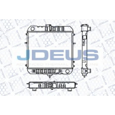 RA0200310 JDEUS Радиатор, охлаждение двигателя