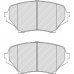 FDB1893 FERODO Комплект тормозных колодок, дисковый тормоз
