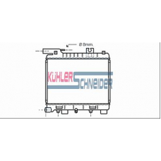 1405901 KUHLER SCHNEIDER Радиатор, охлаждение двигател