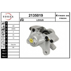 2135019 EAI Тормозной суппорт