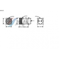 UVK123 AVA Компрессор, кондиционер
