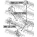 MM-CB1ARH FEBEST Подвеска, двигатель