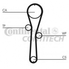 CT1045 CONTITECH Ремень ГРМ