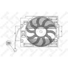 29-99331-SX STELLOX Вентилятор, охлаждение двигателя