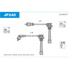 JP240 JANMOR Комплект проводов зажигания