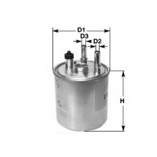 DN1989 CLEAN FILTERS Топливный фильтр