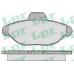 05P483 LPR Комплект тормозных колодок, дисковый тормоз