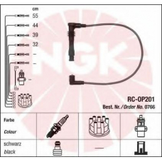 0766 NGK Комплект проводов зажигания