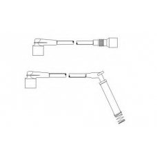 PS 6726 SCT Комплект проводов зажигания