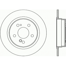 BDR1300.10 OPEN PARTS Тормозной диск