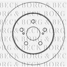 BBD5173 BORG & BECK Тормозной диск