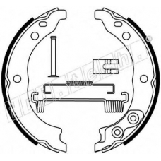 1034.113K fri.tech. Комплект тормозных колодок, стояночная тормозная с