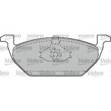 540974 VALEO Комплект тормозных колодок, дисковый тормоз