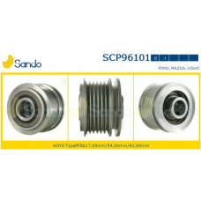 SCP96101.0 SANDO Ременный шкив, генератор