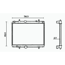 RM0399 EQUAL QUALITY Радиатор, охлаждение двигателя