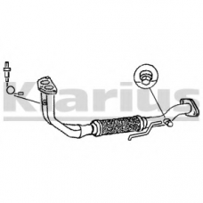 301021 KLARIUS Труба выхлопного газа