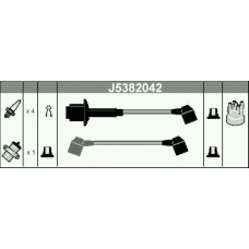 J5382042 NIPPARTS Комплект проводов зажигания