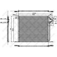 10-45068-SX STELLOX Конденсатор, кондиционер