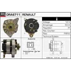 DRA6711 DELCO REMY Генератор