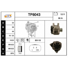 TP8043 SNRA Генератор