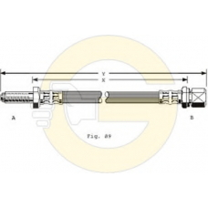 9002107 GIRLING Тормозной шланг