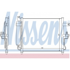 94452 NISSENS Конденсатор, кондиционер