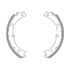 30408 SPIDAN Комплект тормозных колодок