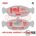 13-0460-7051-2-C-SET MASTER-SPORT Комплект тормозных колодок, дисковый тормоз