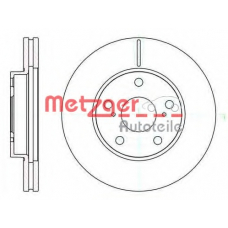 61043.10 METZGER Тормозной диск