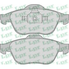 05P898 LPR Комплект тормозных колодок, дисковый тормоз