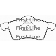 FBP1653 FIRST LINE Комплект тормозных колодок, дисковый тормоз